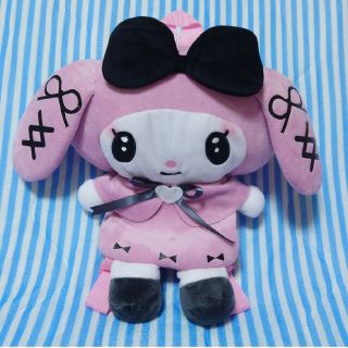 サンリオ(サンリオ)のマイメロディ　真夜中のメロクロぬいぐるみリュック(キャラクターグッズ)