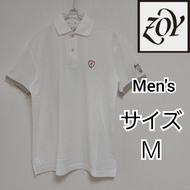 【美品】ZOY GOLF ゾーイ ゴルフ ゴルフウェア ポロシャツ