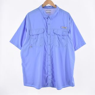 コロンビア(Columbia)の古着 コロンビア Columbia PFG 半袖 フィッシングシャツ メンズXXL /eaa337697(シャツ)