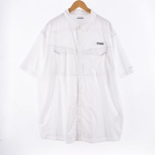 コロンビア(Columbia)の古着 コロンビア Columbia PFG 半袖 フィッシングシャツ メンズXXL /eaa337698(シャツ)