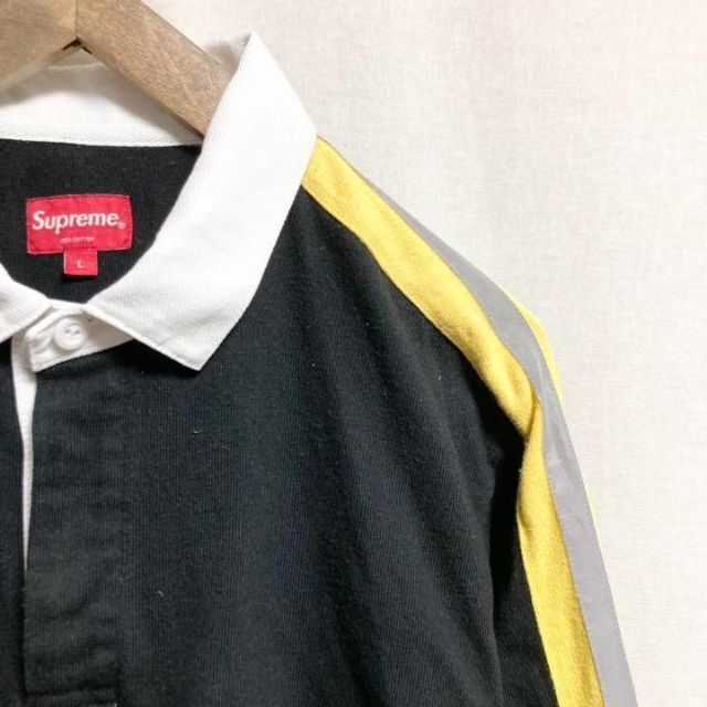 Lサイズ!supreme リフレクトラガーシャツ