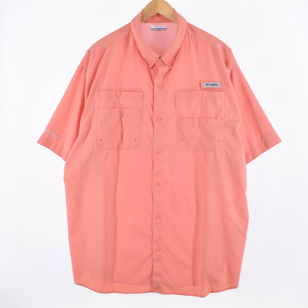 Columbia(コロンビア)の古着 コロンビア Columbia PFG 半袖 フィッシングシャツ メンズXL /eaa337692 メンズのトップス(シャツ)の商品写真