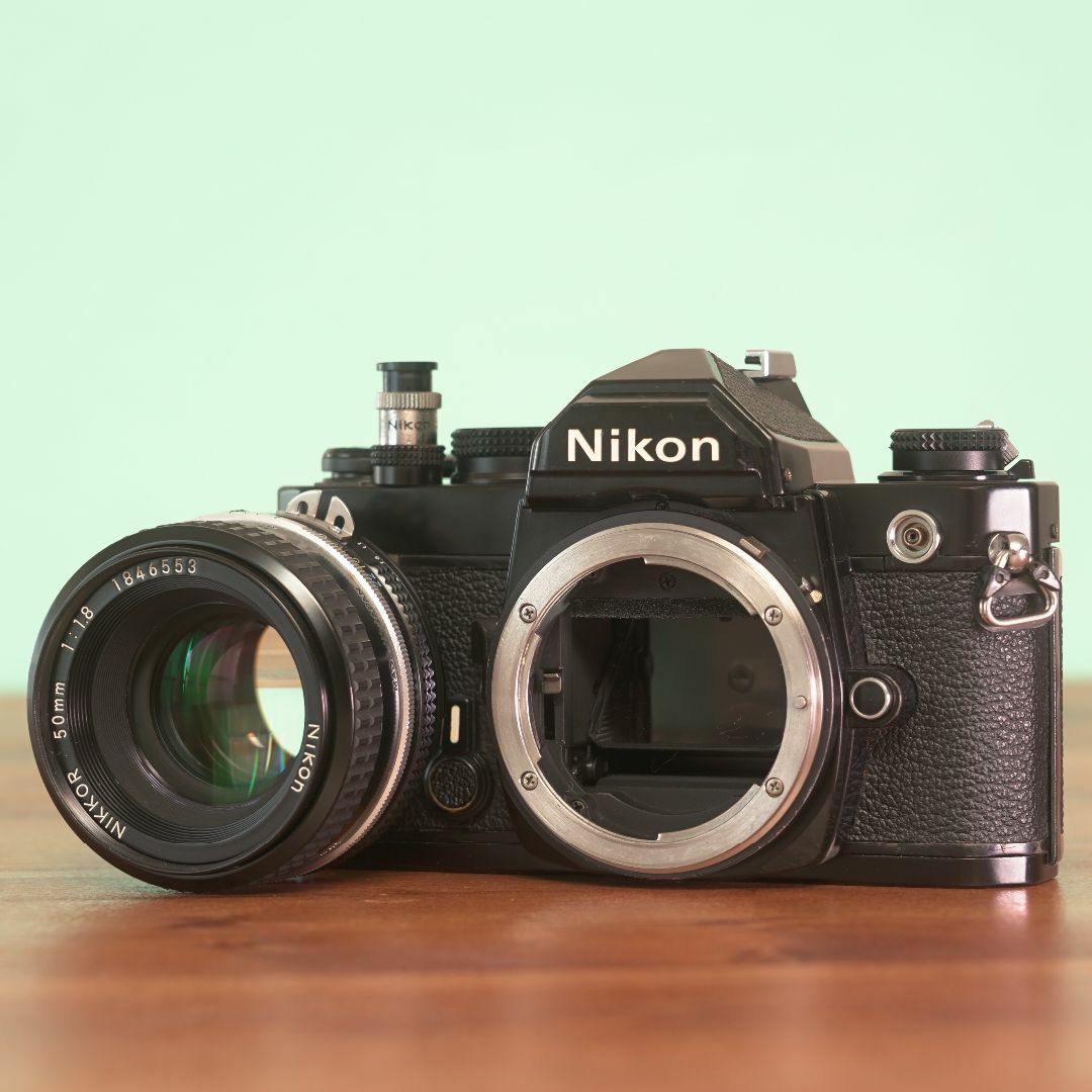 Nikon   完動品◎ニコン FM ブラック x mm F1.8 フィルムカメラ #