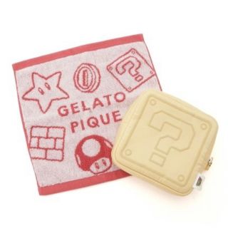 ジェラートピケ(gelato pique)の【ねこ様専用ページ】ジェラートピケ マリオ ハンドタオル&ポーチセット(ポーチ)