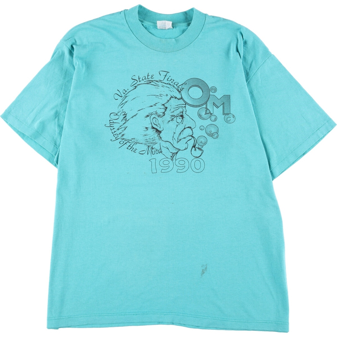 80~90年代 Stedman ODYSSEY OF THE MIND 1990 プリントTシャツ USA製 メンズL /eaa336549