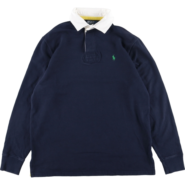 Ralph Lauren(ラルフローレン)の古着 ラルフローレン Ralph Lauren POLO by Ralph Lauren 長袖 ラガーシャツ メンズL /eaa335632 メンズのトップス(シャツ)の商品写真