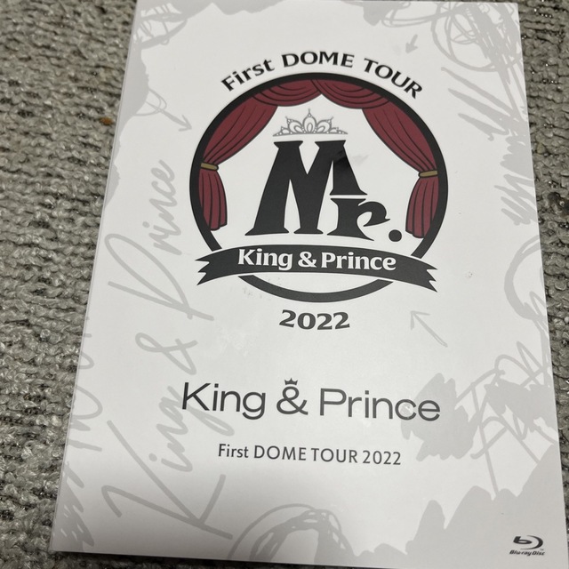 King & Prince(キングアンドプリンス)のKing & Prince DOME TOUR 2022 ～Mr.～ブルーレイ エンタメ/ホビーのDVD/ブルーレイ(ミュージック)の商品写真