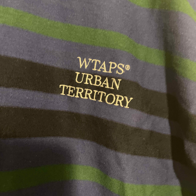 W)taps(ダブルタップス)のwtaps ボーダーロンＴ　Ｌサイズ メンズのトップス(Tシャツ/カットソー(七分/長袖))の商品写真
