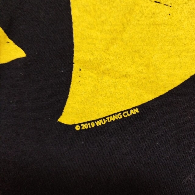 WU-TANGCLAN ウータンクラン バンドTシャツ tシャツ 黒 バンt