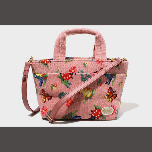 FEILER - 美品 FEILER フェイラー 2WAY ショルダー ハンド トートバッグ
