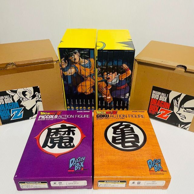 Bフィギュア付き ドラゴンボールZ DVD ドラゴンボックス 1,2セットの