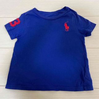 ラルフローレン(Ralph Lauren)のラルフローレン  半袖　Tシャツ　青　24m 90cm(Tシャツ/カットソー)