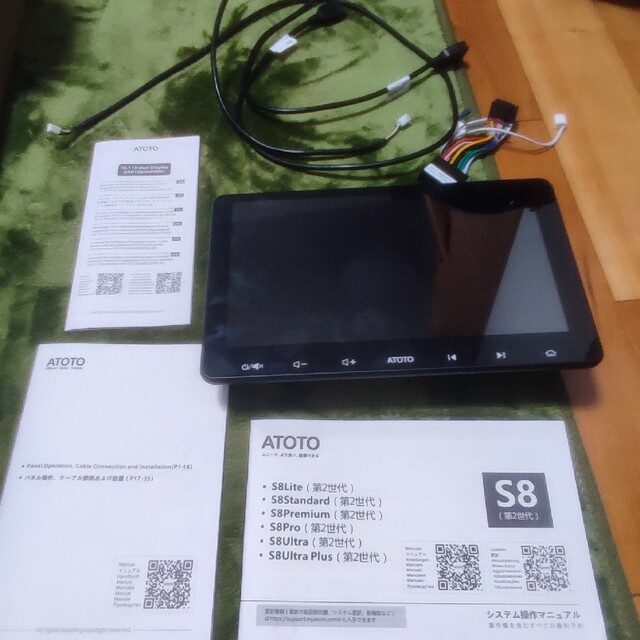 ATOTO S8 lite10.1インチ アンドロイドオーディオ