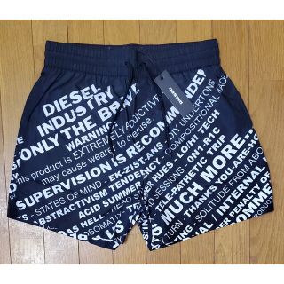 ディーゼル(DIESEL)のディーゼル　新品　メンズ　スイムウェア(ロゴ/ブラックS)(水着)