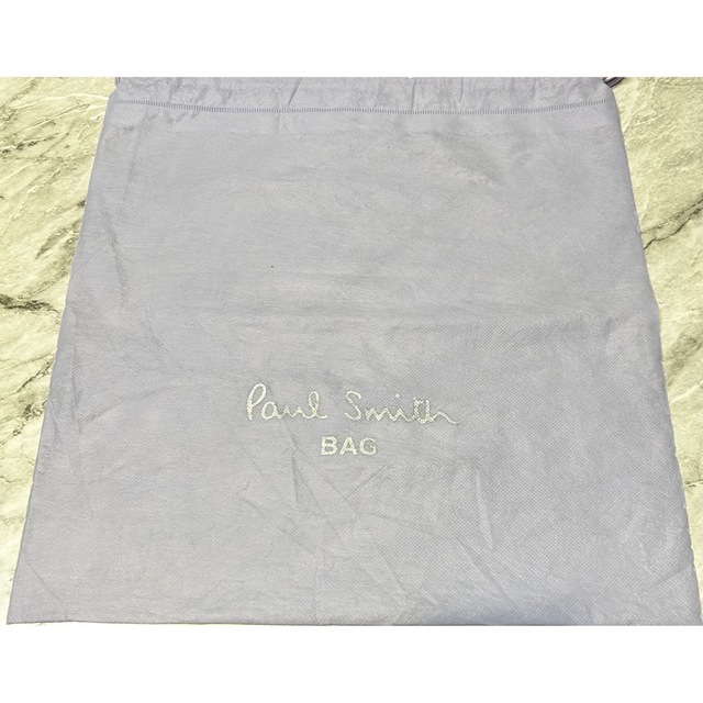 Paul Smith(ポールスミス)のポールスミス アーティストストライプハンドル ショルダーバッグ ブラック 廃盤品 メンズのバッグ(ショルダーバッグ)の商品写真
