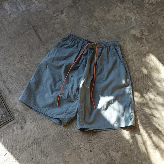 パンツ UNSLACKS ACTIVE BAGGY SHORTS Slate Blue 14190円 人気特売