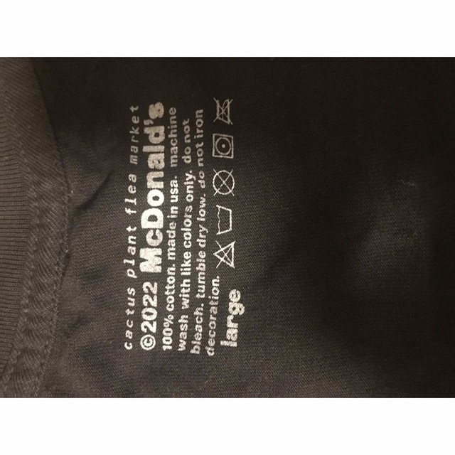 CPFM x Mcdonald Tシャツ Lサイズ メンズのトップス(Tシャツ/カットソー(半袖/袖なし))の商品写真