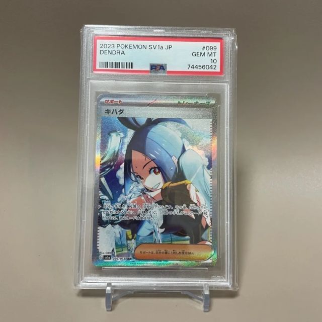 送料0円】 ポケモン - 【美品】キハダ SAR PSA10 シングルカード - www