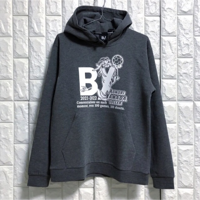 balanceweardesign(バランスウェアデザイン)の【タグ付き未使用　レア】B／　青森山田高校　優勝記念グッズ　パーカー　フーディ スポーツ/アウトドアのサッカー/フットサル(記念品/関連グッズ)の商品写真