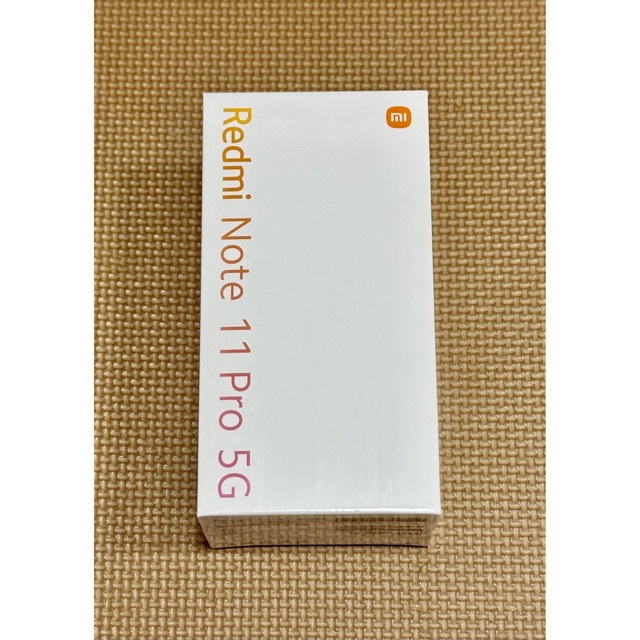 新品未開封 Xiaomi  Redmi Note 11 Pro 5G ホワイト