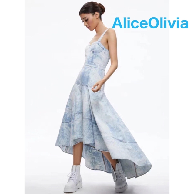 Alice+Olivia - ❇️AliceOlivia正規23新作アリスオリビア非対称デニム ...