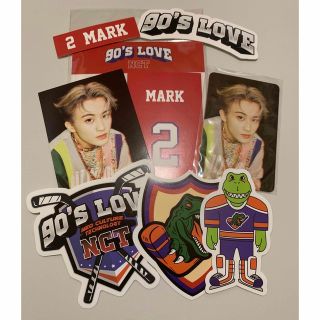 NCT U 90's Love ステッカー　トレカ セット　マーク(アイドルグッズ)