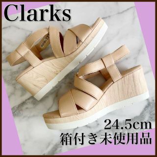 クラークス(Clarks)の未使用品⭐️Clarks　クラークス　サンダル　Cammy Blossom 厚底(サンダル)