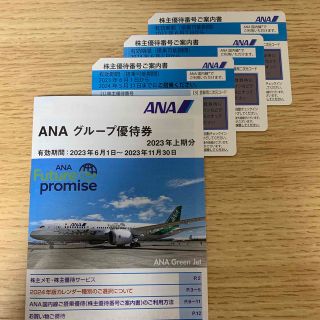 エーエヌエー(ゼンニッポンクウユ)(ANA(全日本空輸))の全日空　ANA 株主優待　3枚(その他)