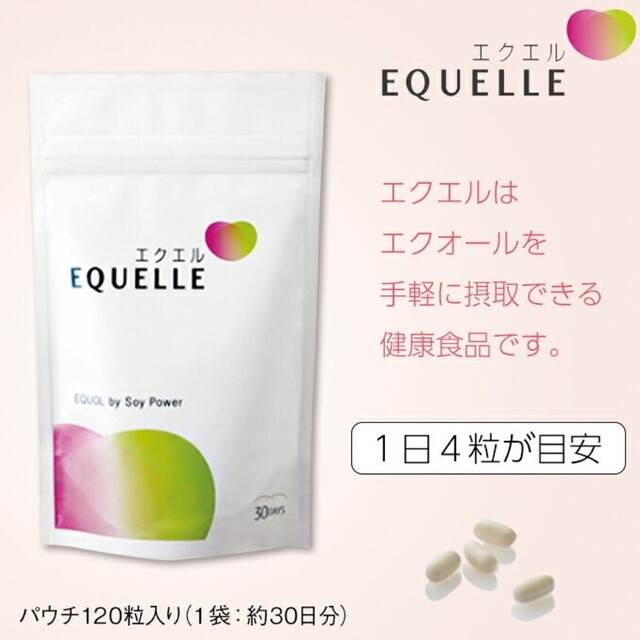 大塚製薬(オオツカセイヤク)の大塚製薬 エクエル パウチ 30日分 120粒 コスメ/美容のボディケア(その他)の商品写真