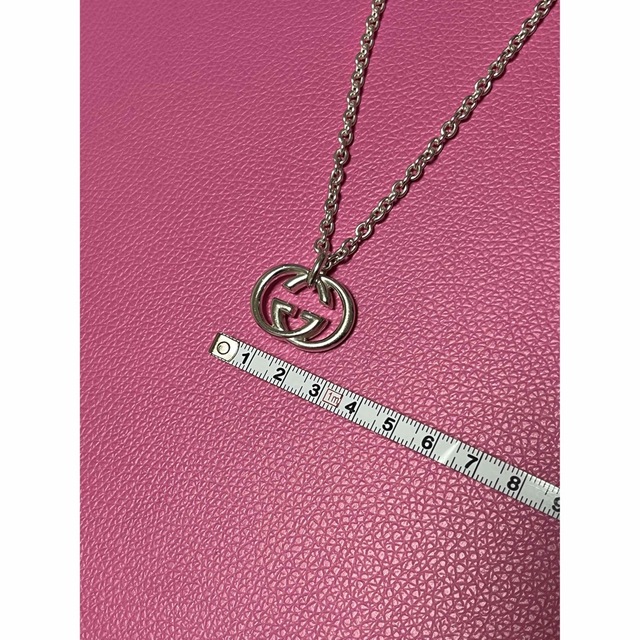 Gucci - 超美品❣️GUCCI ネックレス GGロゴ シルバー ダブルGGの通販