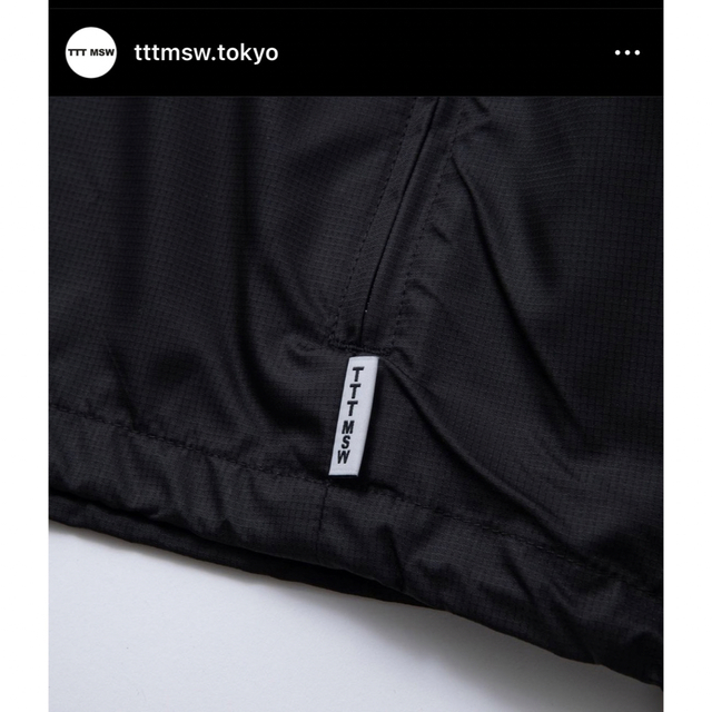 tttmsw waterproof jacket セットアップ