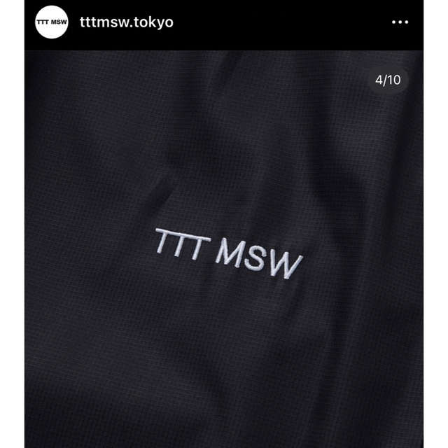 tttmsw waterproof jacket セットアップ