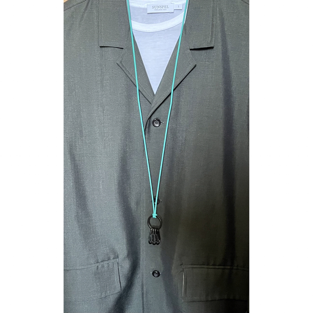 DYNEEMA®︎ バネ口 コインケース+ネックストラップ