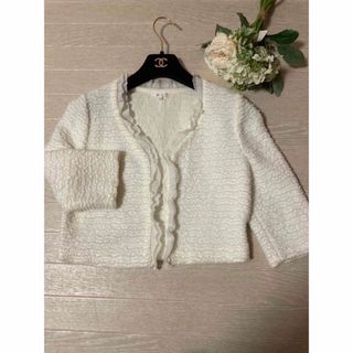 トゥービーシック(TO BE CHIC)の未使用 ♡ TO BE CHIC  ジャケット　ボレロ(ノーカラージャケット)