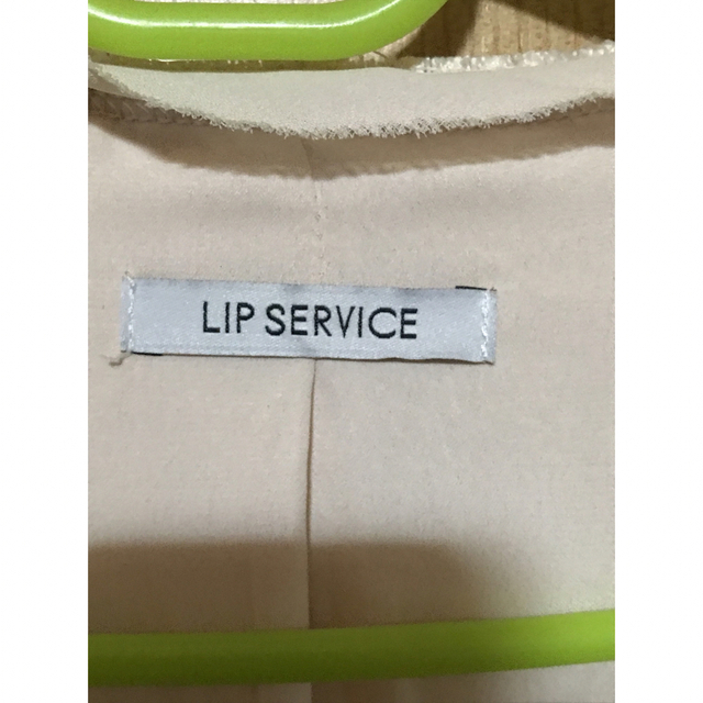 LIP SERVICE(リップサービス)のノーカラージャケット レディースのジャケット/アウター(ノーカラージャケット)の商品写真