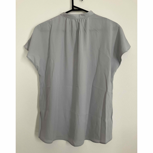 GU(ジーユー)のGU バンドカラー シャツ ブラウス レディースのトップス(シャツ/ブラウス(半袖/袖なし))の商品写真