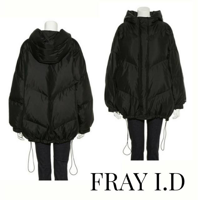 FRAY I.D(フレイアイディー)のFRAY I.D ミドルルーズダウンジャケット レディースのジャケット/アウター(ダウンジャケット)の商品写真