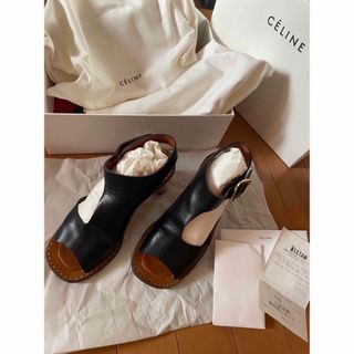 CELINE セリーヌ　サイズ35 バンバン メタルヒールサンダル