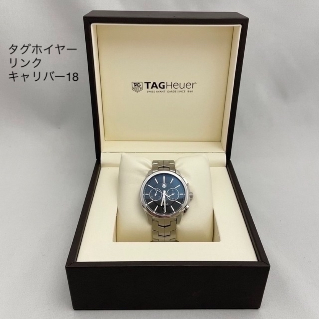 TAG Heuer - タグホイヤー TAG HEUER リンク クロノグラフ キャリバー18