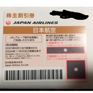 JAL 日本航空 株主優待券(航空券)