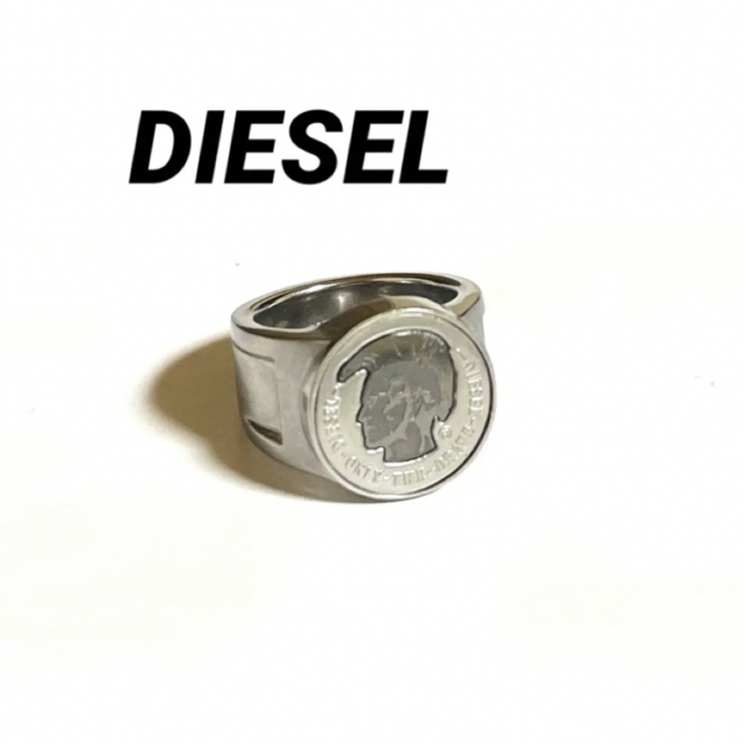 DIESEL(ディーゼル)のDIESEL ディーゼル ヴレイブマン フラッドヘッド リング約16号 メンズのアクセサリー(リング(指輪))の商品写真