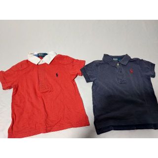 ポロラルフローレン(POLO RALPH LAUREN)のラルフローレン トップス ポロシャツ 半袖 2枚セット キッズ 80(シャツ/カットソー)