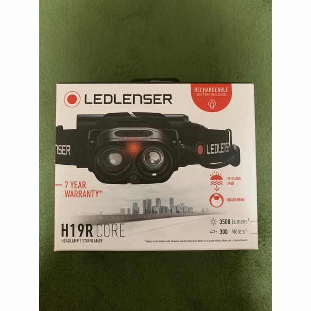 LEDLENSER H19RCORE レッドレンザー ヘッドライト-