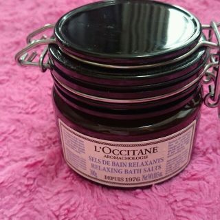 ロクシタン(L'OCCITANE)のロクシタン4000円相当バスソルト❤500円相当プレゼント付き☆(入浴剤/バスソルト)