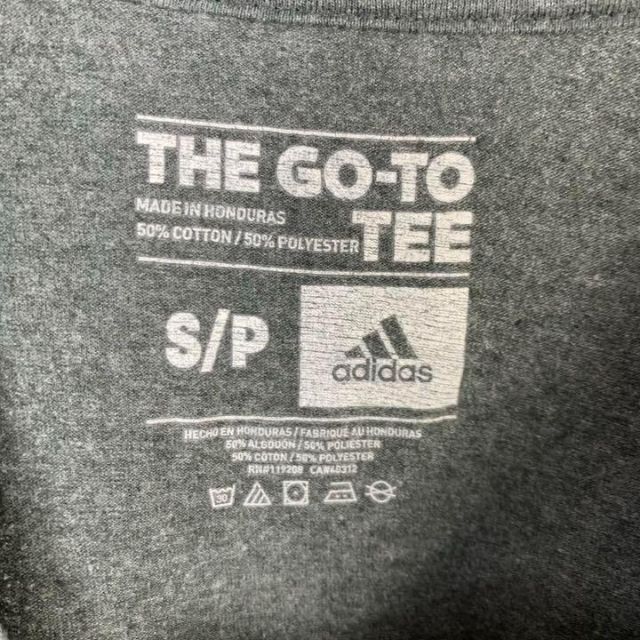 adidas(アディダス)のC553 アディダス　ビッグプリント　プリントロゴ　S グレー　半袖Tシャツ メンズのトップス(Tシャツ/カットソー(半袖/袖なし))の商品写真