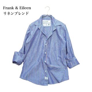 フランクアンドアイリーン(Frank&Eileen)の希少 フランク＆アイリーン EXCLUSIVE 麻 マルチカラー リネン シャツ(シャツ/ブラウス(長袖/七分))