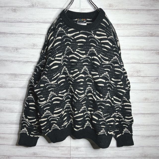 【入手困難!!】COOGI ✈︎立体ニット 3Dニット ゆるだぼ 肉厚 セーター