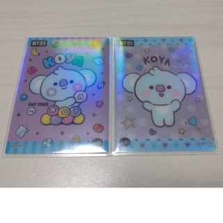 ビーティーイシビル(BT21)のBT21 クリアカードコレクション　コヤ(ミュージシャン)