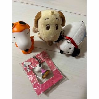 スヌーピー(SNOOPY)のスヌーピー　キーホルダー　ぬいぐるみ　まとめ売り　ミスタードーナツ　新品(キャラクターグッズ)