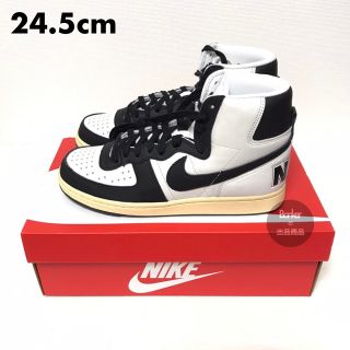 ナイキ(NIKE)の24.5《新品》ナイキ ターミネーター ハイ ヴィンテージ パンダ(スニーカー)